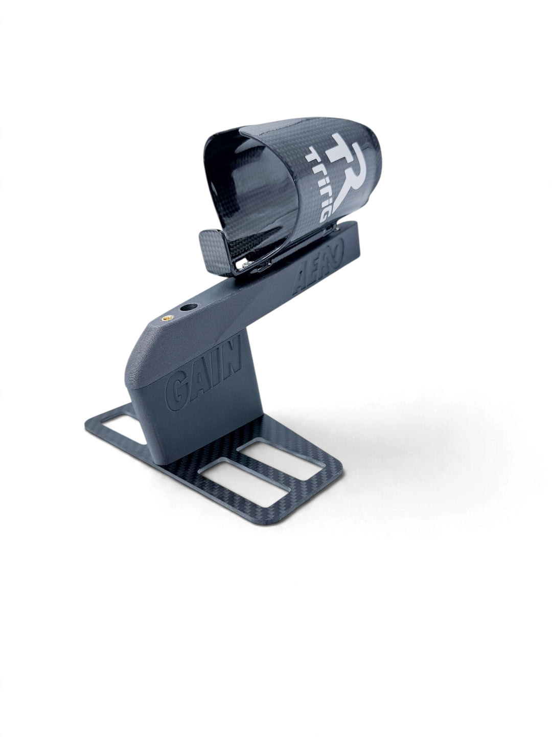 AeroGain Double Bottle BTA system with an empty bottle cage on the top section