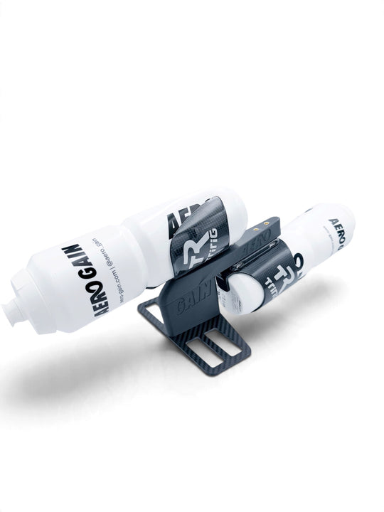 AeroGain Double Bottle BTA system with the top bottle forward and a second bottle below