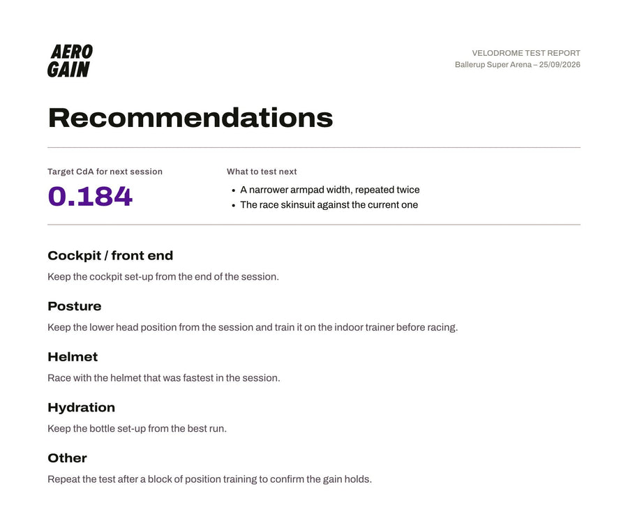 Recommendations