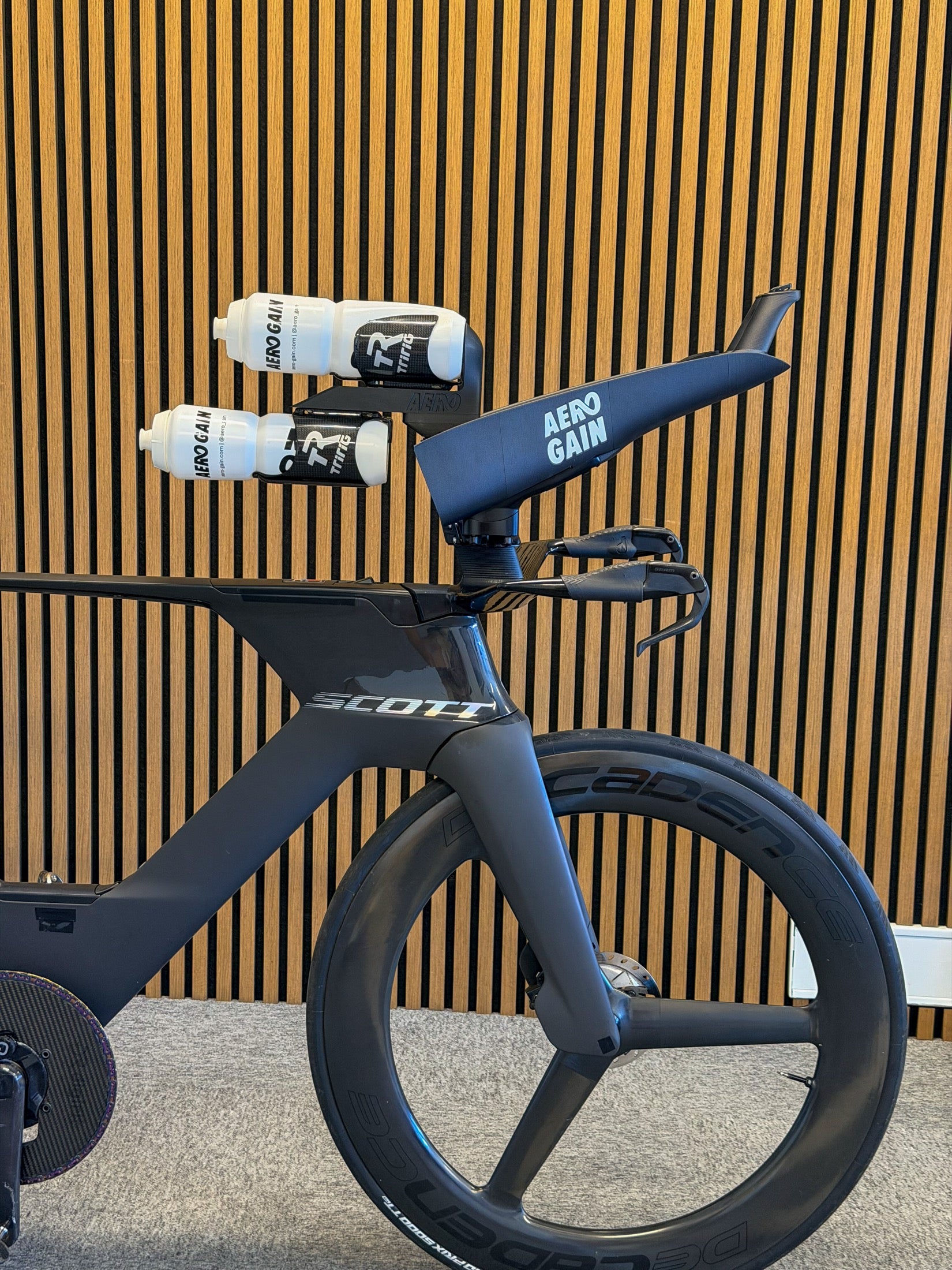 Aero Cockpit fitted to a TT bike