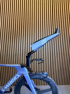 Aero Cockpit at maximum reach with the risers set to 30 degrees, the steepest angle