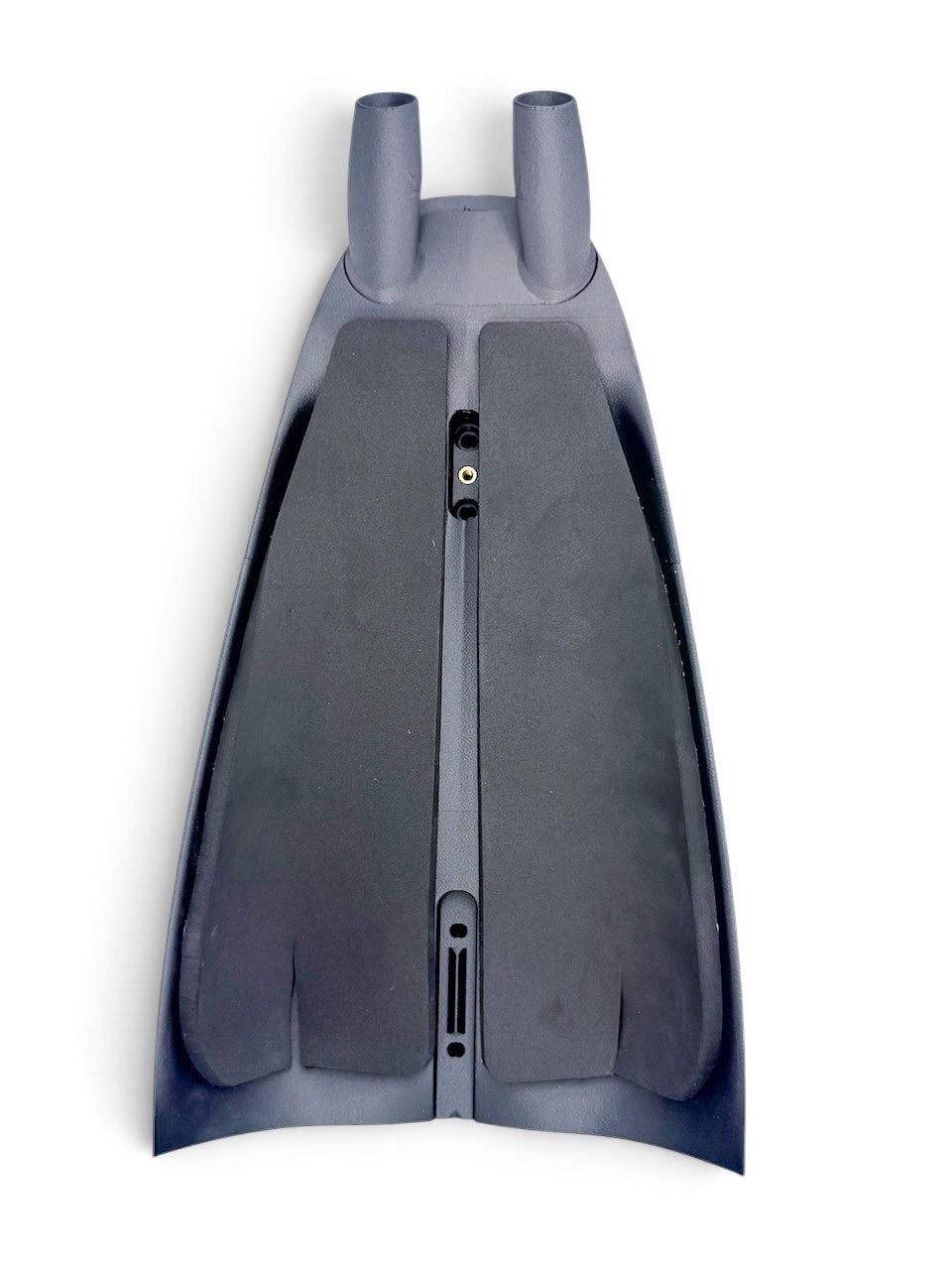 Aero Cockpit taglia S visto dall'alto, con la larghezza dei braccioli e la lunghezza dell'avambraccio indicate